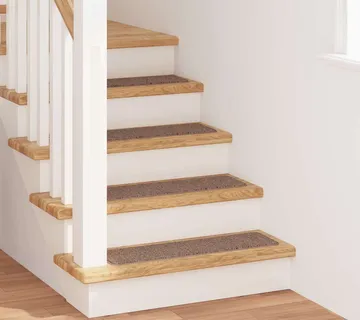 vidaXL Podloge protiv klizanja za stepenice 15 kom. 75 x 20 cm Smeđa - Venlo