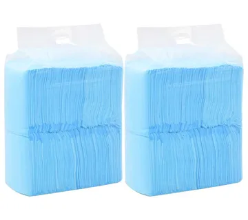 vidaXL Podloge za obuku ljubimaca 200 kom 60x60 cm od netkane tkanine - Venlo