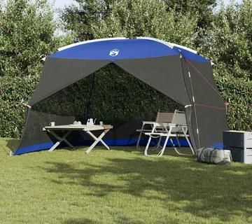 vidaXL Šator s mrežom protiv komaraca Azure plava 380 x 380 x 225 cm - Venlo