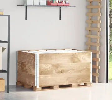 vidaXL Okviri za palete 3 kom 120 x 80 cm od masivne borovine - Venlo