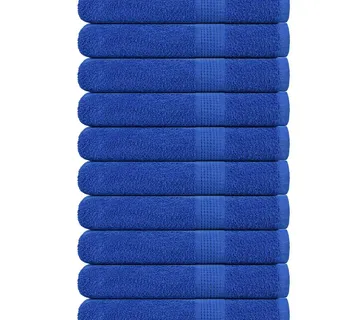 vidaXL Ručnici FROGN 10 kom plavi 100x200 cm 360 g/m² - Venlo