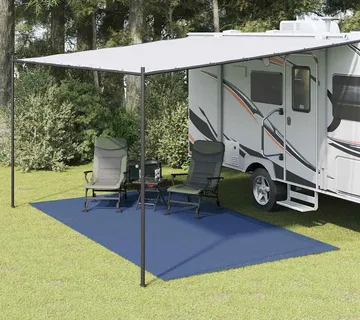 vidaXL Teppi za šator Plava 600 × 350 cm Poliester - Venlo
