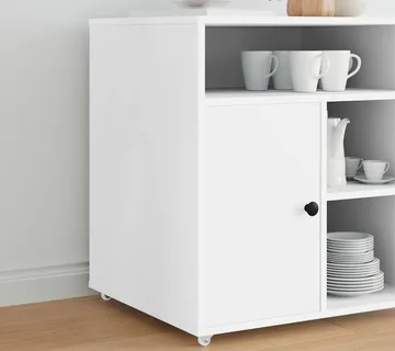 vidaXL Kaster 2 kom. Bijelo 42 x 11,5 x 29 mm Željezo - Venlo