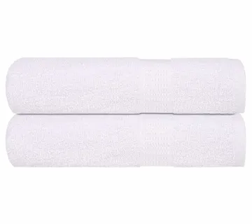 vidaXL Ručnici za kupanje FROGN 2 kom Bijeli 100x150 cm 360 g/m² - Venlo