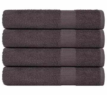 vidaXL Ručnici za saunu FROGN 4 kom antracit 80x200 cm 360 g/m² - Venlo