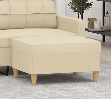 vidaXL Tabure krem 70 x 55 x 41 cm od tkanine - Venlo