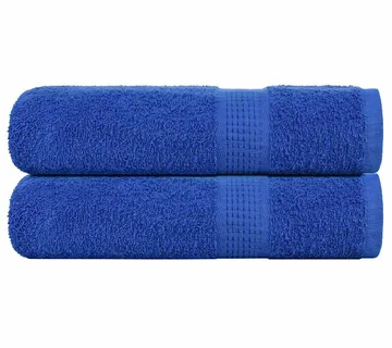 vidaXL Ručnici za tuširanje FROGN 2 kom. Plavi 70x140 cm 360 g/m² - Venlo