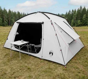 vidaXL Kabinski šator Bijeli Blackout 400 x 210 x 180 cm Poliester - Venlo