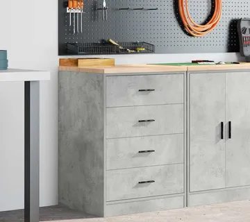 vidaXL Garažni ormar za odlaganje 60x51x85 cm masivne borovine - Venlo