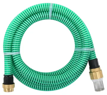 vidaXL Usisno crijevo s mjedenim priključcima zeleno 1,1 " 25 m PVC - Venlo