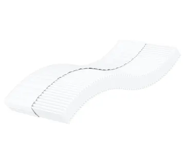 vidaXL Madrac od pjene bijeli 90x220 cm tvrdoća H2 H3 - Venlo