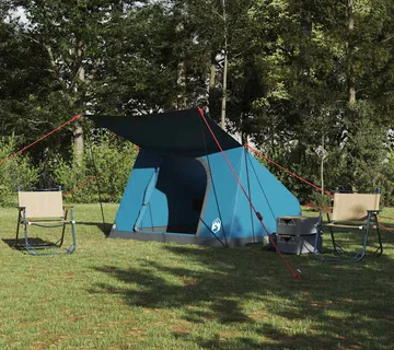 vidaXL Kamping šator 2-osobni Vodootporan Plava taft - Venlo