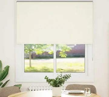 vidaXL Rolo zavjesa prljavobijeli 135x130 cm Širina tkanine 131,6 cm - Venlo