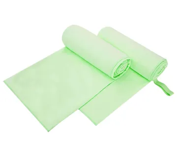 vidaXL Sportski Ručnici 2 kom. Zelena 200 x 100 cm - Venlo