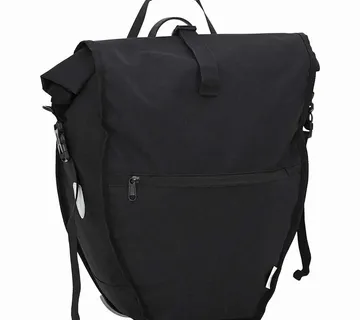 vidaXL Torba za bicikl Crna 32,5 x 17 x 57 cm Poliester - Venlo
