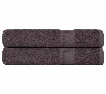 vidaXL Ručnici za saunu FROGN 2 kom antracit 80x200 cm 360 g/m² - Venlo