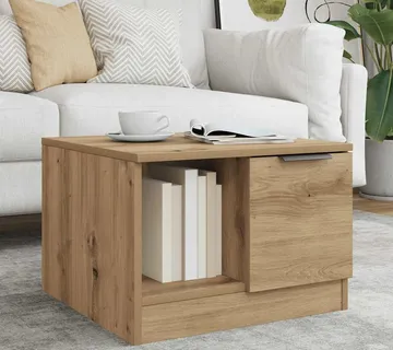 vidaXL Stol za kavu Artisan hrast 50x50x36 cm izrađeno drvo - Venlo