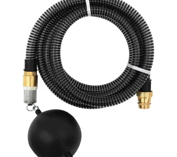 vidaXL Usisno crijevo s mjedenim priključcima crno 1,1 " 20 m PVC - Venlo