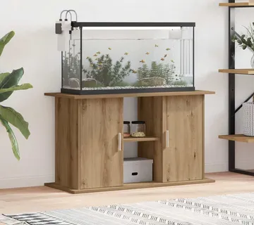 vidaXL Stalak za akvarij Artisan hrast 101x41x58 cm Inženjersko drvo - Venlo