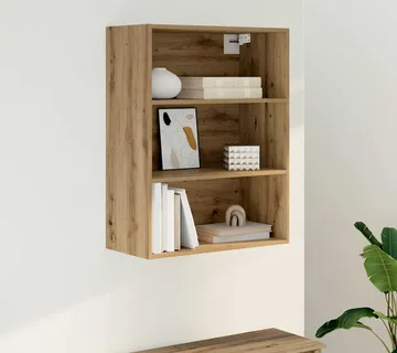 vidaXL Viseći zidni ormarić Artisan hrast 69,5x32,5x90 cm - Venlo