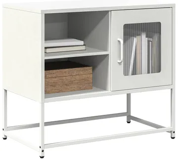 vidaXL TV ormarić crni 68x39x60,5 cm bijeli - Venlo