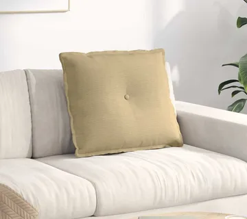 vidaXL Jastuk za leđa Siva zelena 60 x 50 cm Kordura tekstil - Venlo