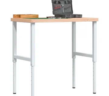 vidaXL Radni stol 100x60x(73-99,5) cm od masivne bukovine pravokutni - Venlo