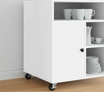 vidaXL Kaster 2 kom. Crna i srebrna 50,7 x 50,7 x 24,4 mm - Venlo