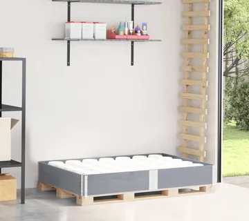 vidaXL Okvir za palete sivi 150 x 100 cm od masivne borovine - Venlo