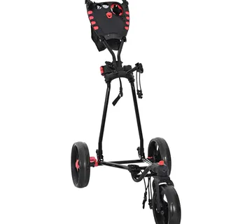 vidaXL Golf Trolej Crna Željezo Sklopivo - Venlo