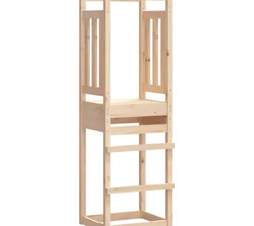 vidaXL Toranj za igru 53 x 46,5 x 169 cm od masivne borovine - Venlo