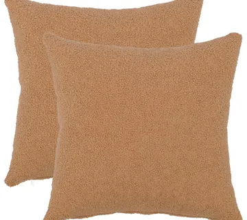 vidaXL Presvlaka za jastuk 2 pcs HEERLEN Bež 35 x 35 cm Bouclé - Venlo