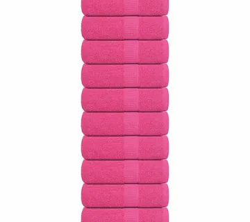 vidaXL Ručnici za goste FROGN 10 kom. Roze 30x50 cm 360 g/m² - Venlo
