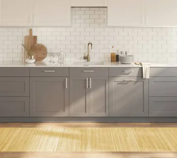vidaXL Tepih pravokutni svijetli prirodni 80 x 300 cm od bambusa - Venlo