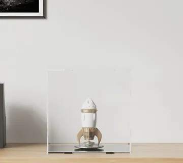 vidaXL Kutija za izlaganje prozirna 30x30x30 cm akrilna - Venlo