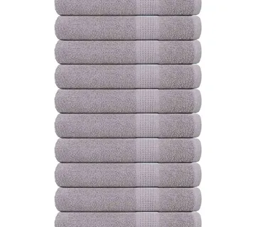 vidaXL Ručnici za saunu FROGN 10 kom sivi 80x200 cm 360 g/m² - Venlo