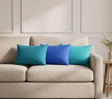 vidaXL Presvlaka za jastuk 2 pcs HEERLEN Svjetloplava 30 x 50 cm - Venlo