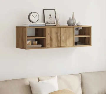 vidaXL Zidni ormarić Artisan hrast 101x30x29 cm izrađeno drvo - Venlo