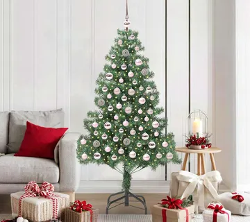 vidaXL Božićno drvce Zelena 180 cm PVC - Venlo