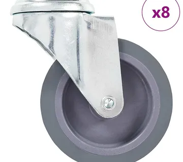 vidaXL Okretni kotačići s otvorom za vijke 8 kom 75 mm - Venlo