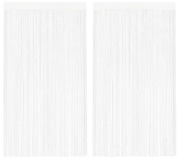 vidaXL Končane Zavjese 2 kom 140x250 cm Bijele - Venlo