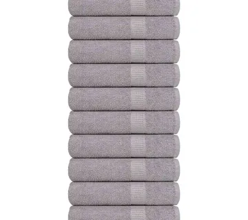 vidaXL Ručnici za ruke FROGN 10 kom sivi 50x100 cm 360 g/m² - Venlo