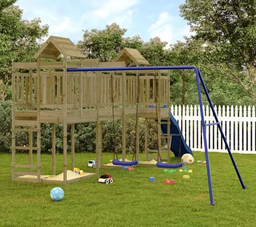 vidaXL Vanjski set za igru od impregnirane borovine - Venlo