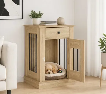 vidaXL Namještaj za kućni kavez Hrast sonoma 50 x 47,5 x 80 cm - Venlo