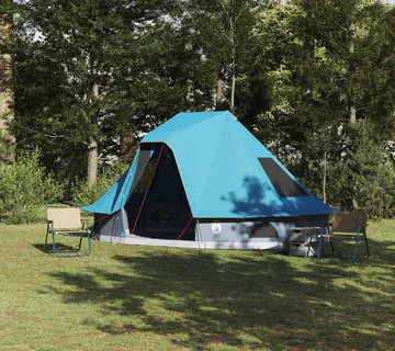 vidaXL Tipi šator 6-osobni Plava taft - Venlo