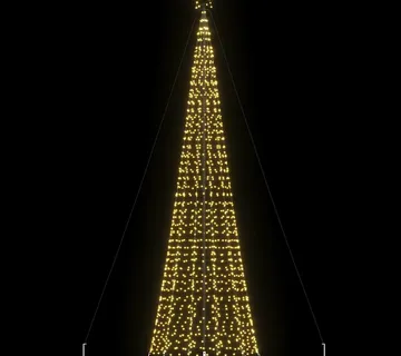 vidaXL LED božićno drvce sa šiljcima 1534 LED toplo bijelo 500 cm - Venlo