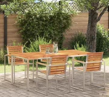 vidaXL Stol za objedovanje 180x90x75 cm - Venlo