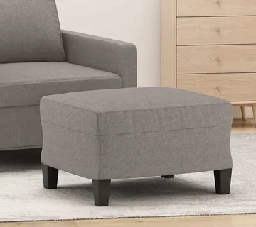 vidaXL Tabure smeđesivi 60 x 50 x 41 cm od tkanine - Venlo