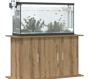 vidaXL Stalak za akvarij Artisan hrast 101x41x58 cm Inženjersko drvo - Venlo