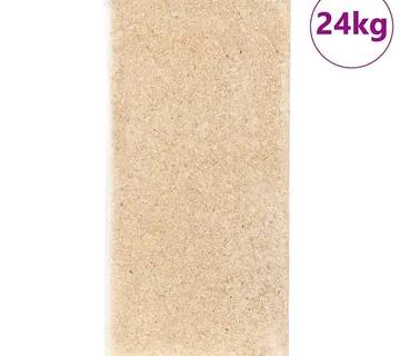 vidaXL Drvena strugotina za životinjsku posteljinu Meko drvo 24 kg - Venlo